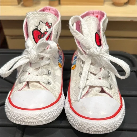 Hello Kitty Toddlers Converse High-Top Sneakers - White - Picture 2 of 9